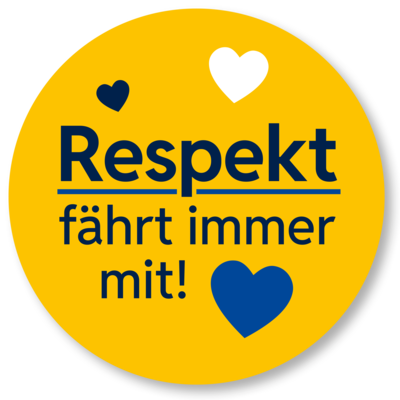 Button Respekt-Kampagne Button Respekt-Kampagne