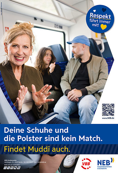 Schuhe runter vom Sitz Schuhe runter vom Sitz