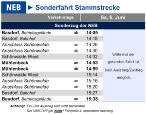 Fahrtzeiten Wasserstoffzug-Sonderfahrt auf der Stammstrecke Fahrtzeiten Wasserstoffzug-Sonderfahrt auf der Stammstrecke